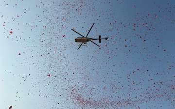 Top Ring Ceremony in Helicopter Choices